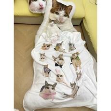 주문제작 삑삑이 녹음인형 포토쿠션 키링 6cm, N. 프린트 플란넬 블랭킷 씬, B. 다른 사양, 1개