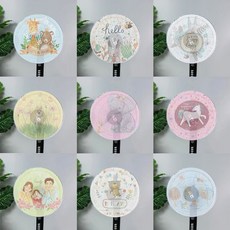 일러스트 선풍기 안전망 선풍기커버 선풍기망 그물망 덮개 안전커버 보호망, JN 75009