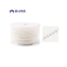 MB7 롤체인줄 8003 투명 구슬체인