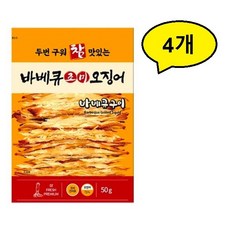 세아 참맛있는 바베큐조미오징어 술안주간식, 4개