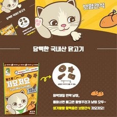 간식 닭고기 60g 고양이간식 애묘간식 고양이식사 고양이음식 986000ea (개)