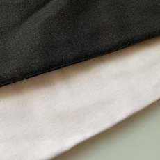 [세아퀼트] 아사심지 접착, 블랙, 1개