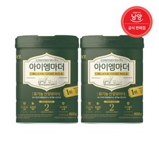 국내유일 유기농 산양분유 (6~12개월) 2단계 800g X 2캔, 2개