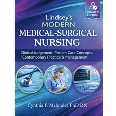 (영문도서)Lindsey's Modern Medical-Surgical Nursing: Clinical Judgement Patient Care Conc... Paperback, Publishdrive, English, 9781291854114
