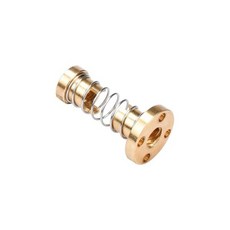 리드 스크류 구리 너트 백래시 T8 8MM 제거 CNC 피치 2MM 3D 나사 프린터, 1pcs