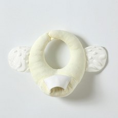 데이희 젖병쿠션 출산용품 신생아젖병 젖병손잡이, 연노랑