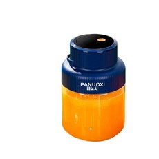 [초저가!] 과채 더블 커버 전동 착즙컵 다기능 대용량 과채 착즙기, 기본 항목, 블루 라이트 1300ml