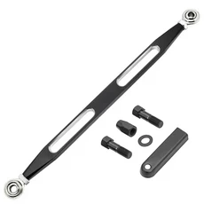 오토바이 기어 시프터 링크 로드 시프트 레버 할리 투어링 일렉트라 스트리트 글라이드 킹 소프테일 다이나 팻 보이, D Black, 1개