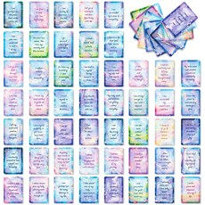 嗨購 TEMU 50張激勵文字卡片 兒童獎勵鼓勵卡片 情緒價值高能力輸出, 1個, T01042289