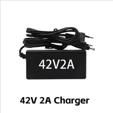 새로운 36V 7.5Ah/10Ah/10.5Ah/13.6Ah/18Ah/20Ah 전동 스쿠터 리튬 배터리 대부분의 접이식 적합, 05 42V Charger