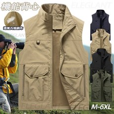 機能背心 透氣工裝背心 多口袋背心 夏季男生背心馬甲 釣魚背心 攝影背心 戰術背心 耐磨運動背心男 登山背心
