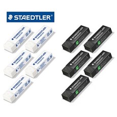 STAEDTLER Mars plastic 지우개 / STAEDTLER Noris 지우개 세트, 526 B20 5개 + 526 B20-9 5개 세트