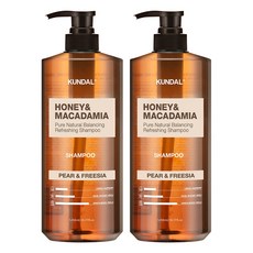 쿤달 네이처 샴푸 페어앤프리지아향, 2개, 1.058L