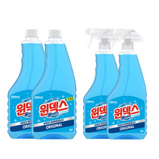 윈덱스 유리세정제 본품 +리필, 2개, 500ml