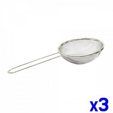 건지기 스텐 건지개 손잡이건지기 거름망 미니 주방 튀김 기름뜰채 3개 150mm 79000EA 1EA, 본상품