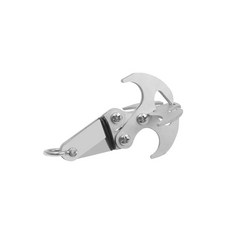 접이식 그래플링 후크 다기능 야외 등반 클로 카라비너 여행 도구, 1. 8.8cm small, 1개