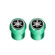 자동차 스타일링 휠 타이어 밸브 캡, 1개, 1. 녹색, 기본