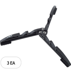 캠핑 부탄가스 스탠드 1단, 블랙, 3개