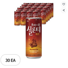 롯데칠성음료 실론티 레몬, 240ml, 30개