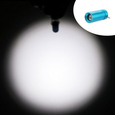 LIGHTFE MINI01 키체인 플래시라이트 미니 라이트는 가볍고 작고 밝습니다 미니01 블랙, Mini01-blue, 1개