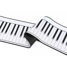 피아노건반종이 피아노 연습 교구 운지법 방수 연주 건반 페이퍼 초보 표준 휴대용, 01. 88키 (표준형/코팅지)