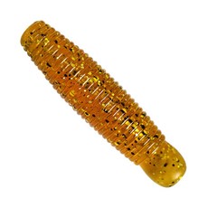 路亞餌 蜂窩土豆 蜂蛹軟餌 防掛仿真 鱸魚黑魚 漁具, 茶色,4厘米2.7克【12條袋裝】, 1個