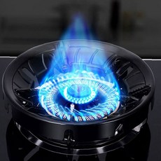 화구 열효율 겸용 개선 가스레인지 캠핑 패널 원형 바람 취사 실내외 차단 9홀, 1개, 9홀 가스렌지바람막이(실버)