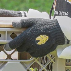 IRON MAN 大理石頭兒童針織手套 初級觸感手套 男童拉絨手套