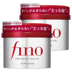 피노 프리미엄 터치 헤어 마스크, 2개, 230g