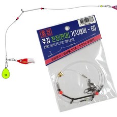 문 쭈갑 천칭편대 가지채비 수제 자작 쭈꾸미 갑오징어채비 10개입