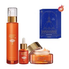 珍朵絲特龍血求麗精華30mL 修護乳80mL 修護霜35mL 贈水搖滾保濕面膜*3, 1個