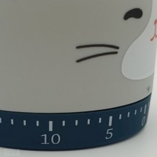 태엽 타이머 고양이 공부타이머 주방타이머 주방용타이머