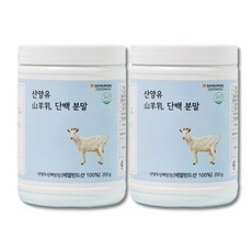 백년누리 산양유 단백질 분말 네덜란드 프로틴 파우더, 200g, 2개