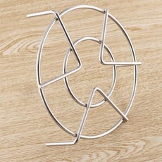 스텐 장작 버너받침대 통나무 화로대 캠핑 야외 조리 안전, 1개, 스텐받침대