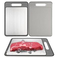 [Kawoly] 4-in-1 1cm S-31.1x21x1cm) 해동 플레이트 커팅 플레이트 다기능 해동 커팅, 01 CHINA, 01 24cm