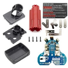 배터리 홀더 이온 9.0Ah PCB 리튬 박스 6X18650 케이스 플라스틱 기판 밀워키 쉘 하우징 회로 48-11-2411 보호 12V, 2)One Sets