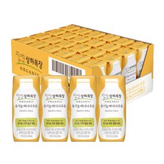 상하목장 매일 바나나 유기농 멸균우유 125ml 24팩