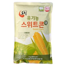 믿고 먹는 유기농 스위트콘 대용량 토리식품 국산 초당 옥수수 콘 통조림 캔옥수수, 2개, 1kg