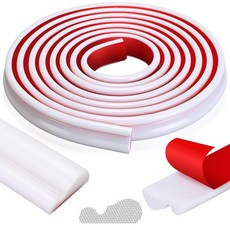 Innconee 294.7cm(118인치) 필 앤 스틱 벽 몰딩 트림 의자 레일 패널 유연한 자체 접착 3D 크라운 몰딩 트림 DIY 홈 벽 장식 거울 보호 도어 캐비닛 프레임