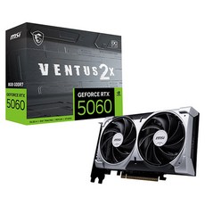 msi 微星 Ventus 2X GeForce RTX 5060 OC顯示卡, V537-002R