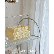 SYT 퀼팅 누빔 기저귀바구니 파우치 기저귀정리함, 1개, 노란색사각바구니23x23x23cm