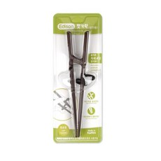 INP 에디슨 올바른 성인용 교정용 젓가락, 성인용(왼손)1개, 1개