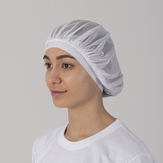 모던위생복 식품위생복 위생모자 MD-5011-2 (넓은밴드속모자-백색), 화이트, 1개