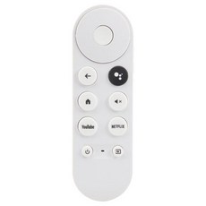 2020 구글 크롬캐스트 4K HDTV용 G9N9N Bluetooth 음성 리모컨 액세서리(리모컨만 해당), 1pcs, 1개