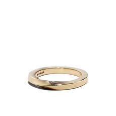 CC스탠딩 9K 옐로 골드 트위스트 링