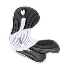 NGT 加大減壓坐墊 辦公室護腰美臀坐墊 靠背防駝背 記憶棉花瓣墊, 加大坐墊黑色