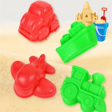 도도 모래교통수단 몰드 4종 모래놀이장난감