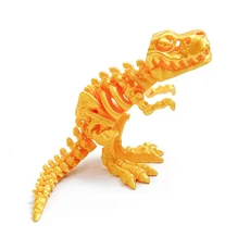 3D 인쇄 T-Rex 모델 현실적인 공룡 책상 장식 사무실 홈을위한 창조적 인 생일 선물 성인을위한 소장 장난, 07 Tyrannosaurus rex-D