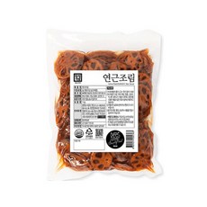한성 연근조림 1kg x 3개/ 반찬 장아찌, 3kg, 1개