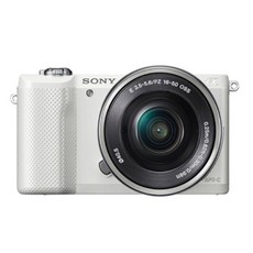 소니A5000 + 16~50mm OSS 렌즈킷 클릭, 화이트, 화이트